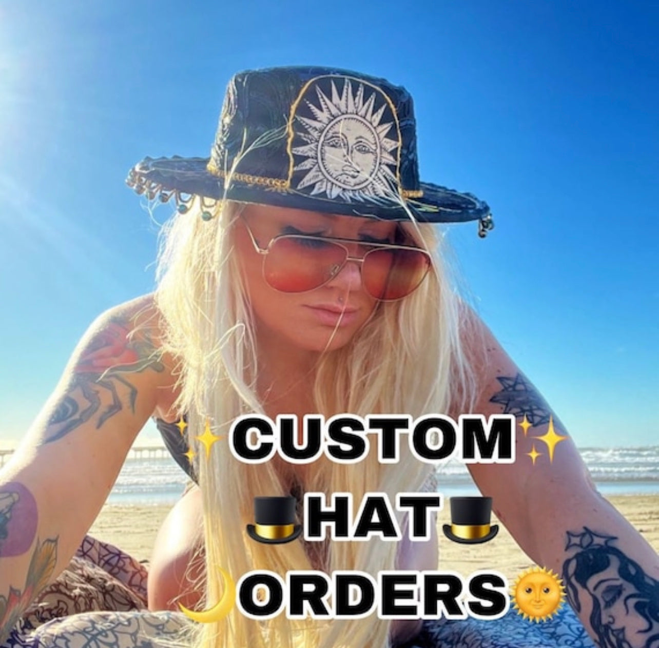 ★ CUSTOM HAT ✩★ down payment 1/2
